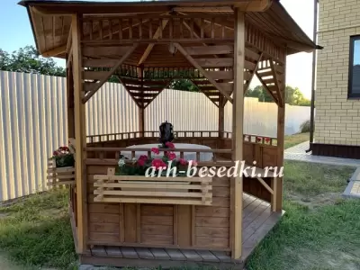 Отзыв о садовой беседке «Новая Рига»