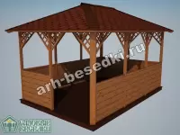 Садовая беседка "Мариинск"