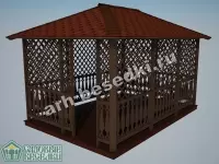 Садовая беседка "Дмитров"