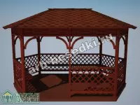 Садовая беседка "Добрынинская"