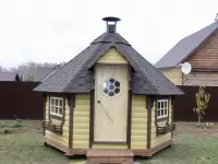 Гриль домик Premium \"Vuokatti\"  9,5 м 2