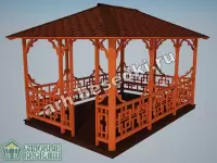 Садовая беседка "Пущино"