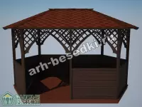 Садовая беседка "Мякинино"