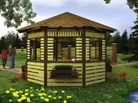 Восьмигранная беседка \"Неаполь\"