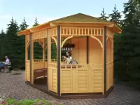 Беседка деревянная \"Сосновая\"