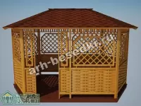 Садовая беседка "Рижская"