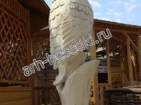 Скульптура из дерева "Сова"