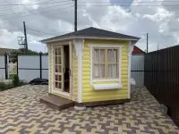 Беседка для дачи "Summer house" вид сбоку