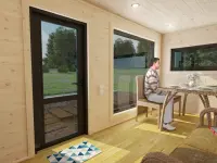 Баня ”Скандинавия” с увеличенной комнатой отдыха 3