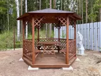 Беседка "Темная сетка" - фото 5