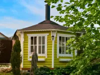 Гриль беседка из дерева Лайм 9,5м2 №8