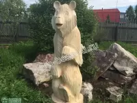 Скульптура медведя