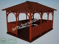 Садовая беседка "Подольск"