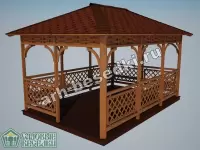 Садовая беседка "Одинцово"