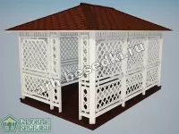 Садовая беседка "Казанская"