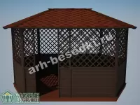 Садовая беседка "Алексеевская"