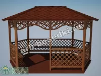 Садовая беседка "Фили"