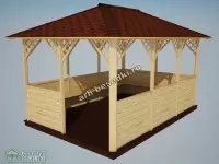 Садовая беседка "Мариинск"