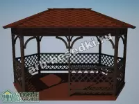 Садовая беседка "Добрынинская"