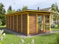 Беседка-веранда Октавия 3,7х7,5м №4