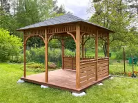 Садовая БЕСЕДКА "ЕВРОПЕЙСКАЯ" 3Х3 - фото 2