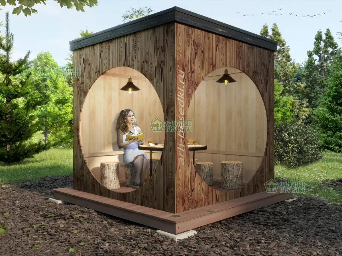 БЕСЕДКА Cube - LOFT 2,1 Х 2,1 1