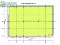 Веранда деревянная "Фазенда" 6х9м