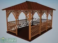 Садовая беседка "Чехов"