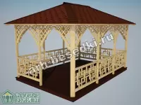 Садовая беседка "Ожерелье"