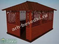 Садовая беседка "Гостевая"