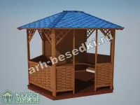 Садовая беседка "Монтера"