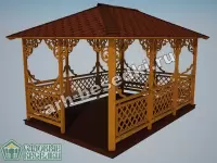 Садовая беседка "Куровск"