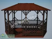 Садовая беседка "Нагатинская"