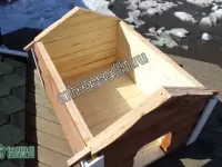 Утепленная будка для собаки