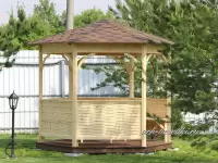 Беседка плетенка