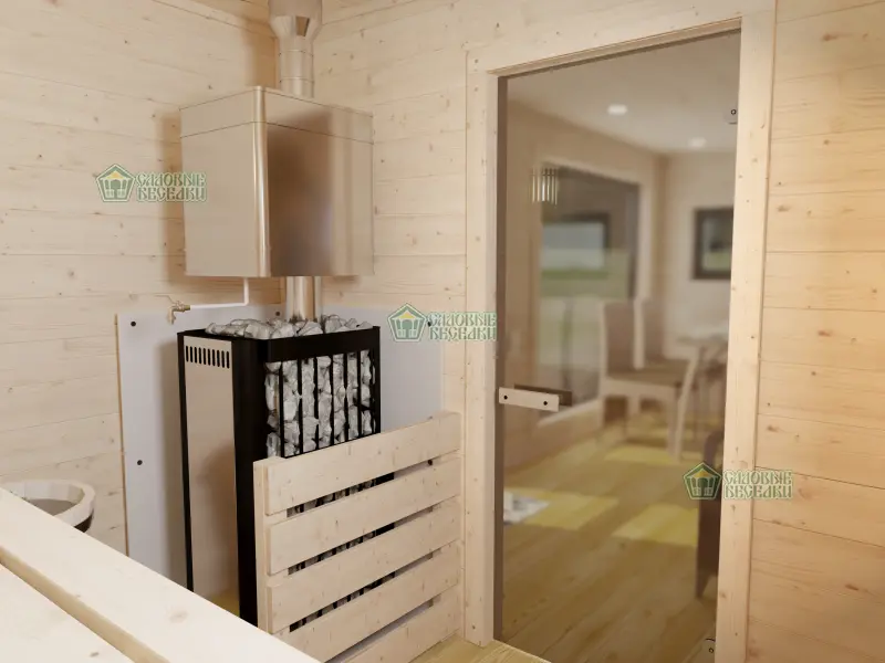 Баня ”Скандинавия” проект 2