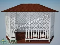 Садовая беседка "Полянка"