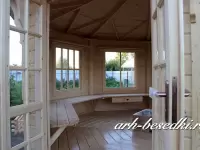 Гриль-беседка "Musta" 17 м 2