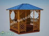 Садовая беседка "Сенполия"