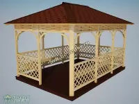 Садовая беседка "Люберцы"