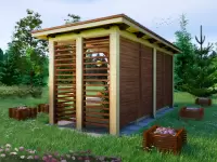 Беседка-веранда Лаура 5х2м №2