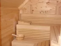 Гриль домик с баней комбинированный 17 м2.