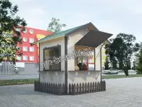 Ярмарочный домик "Конструктор" 2х2 м