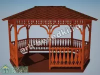 Садовая беседка "Беговая"
