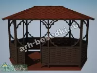 Садовая беседка "Коньково"