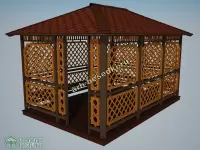 Садовая беседка "Казанская"