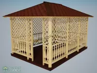 Садовая беседка "Дмитров"