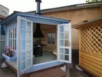 Гриль-беседка "Vilkas" 9,5 м 2