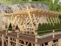 Пергола для ресторана №6