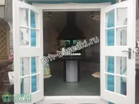 Гриль-беседка "Blue Lagoon" 9,5 м2 Выставочный образец